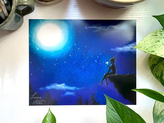 「MOON.」CLARITY ART moon-and-sun-and-stars-