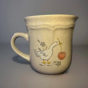 Vintage Marmalade Goose Creamer International Stoneware Japan, Country Farmhouse Kitchen Decor, Collectible Goose Pitcher