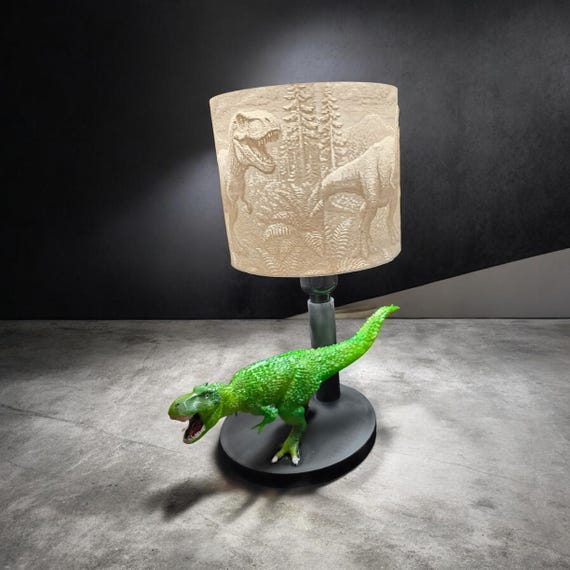 Dinosaur Lithophane Lamp