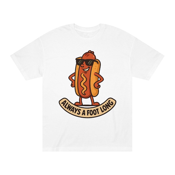 Fun Hot Dog Graphic Tee: Unisex Cotton Summer BBQ Shirt