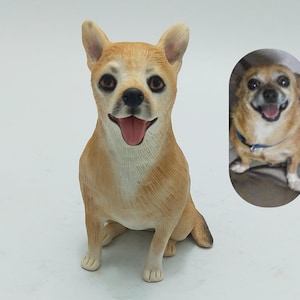 Custom Pet Statue, Pet Dog Wedding Cake Topper, Personalized Pet Statue Cake Topper, Pet Birthday Anniversary Gift, Pet Memorial Gift