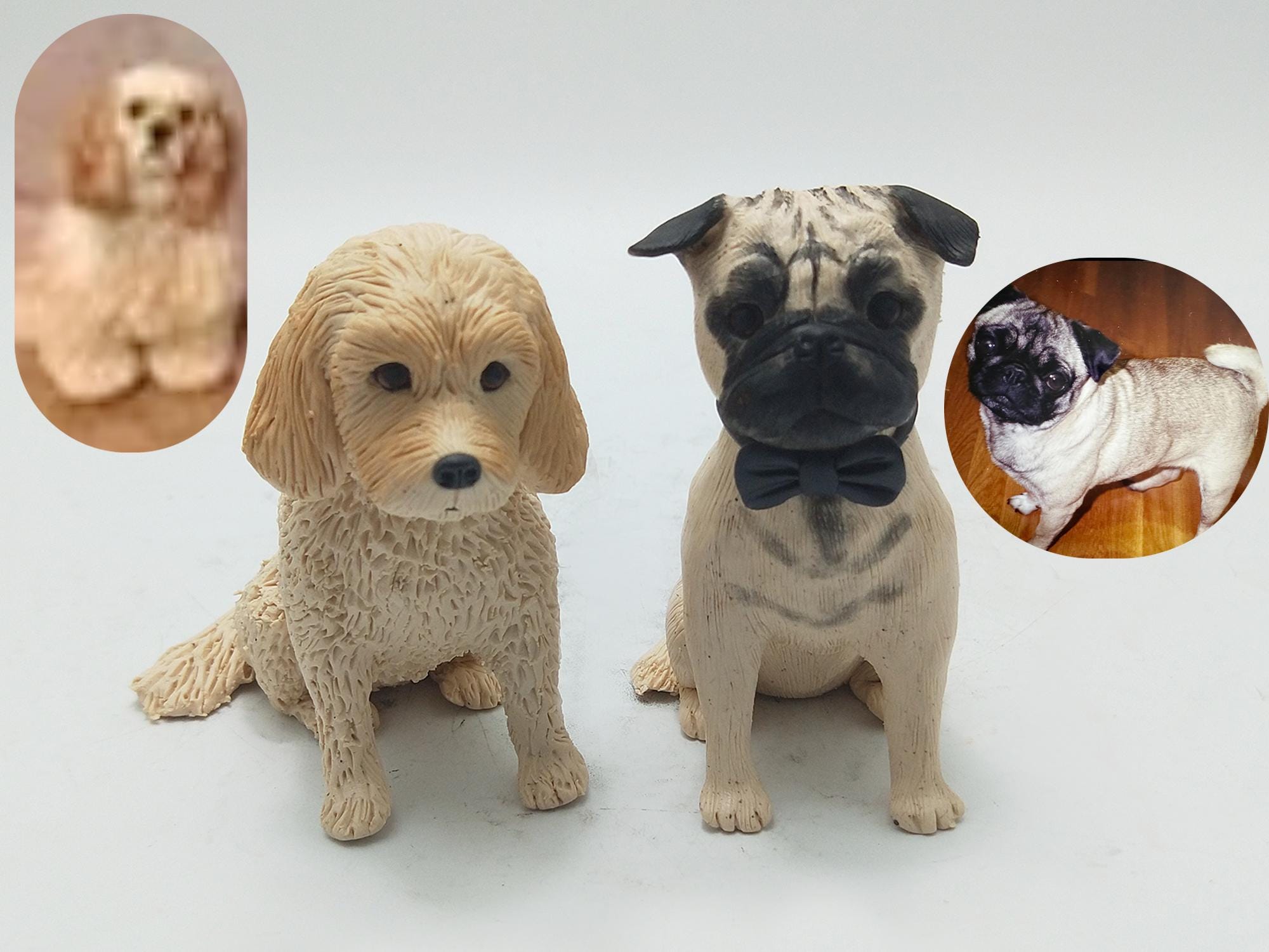 Dog Wedding Cake Toppers, Custom Personalized Pet Wedding Cake Toppers, Unique Wedding Cake Toppers, Handmade Custom Cake Toppers