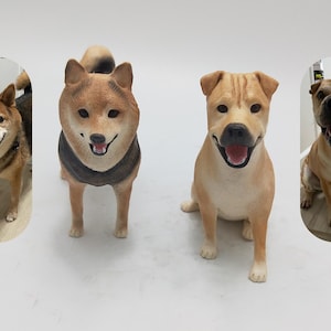 Dog Wedding Cake Toppers, Custom Dog Statues, Pet Cake Toppers, Wedding Cake Toppers, Creative Gifts, Memorial Gifts for Dog Lovers