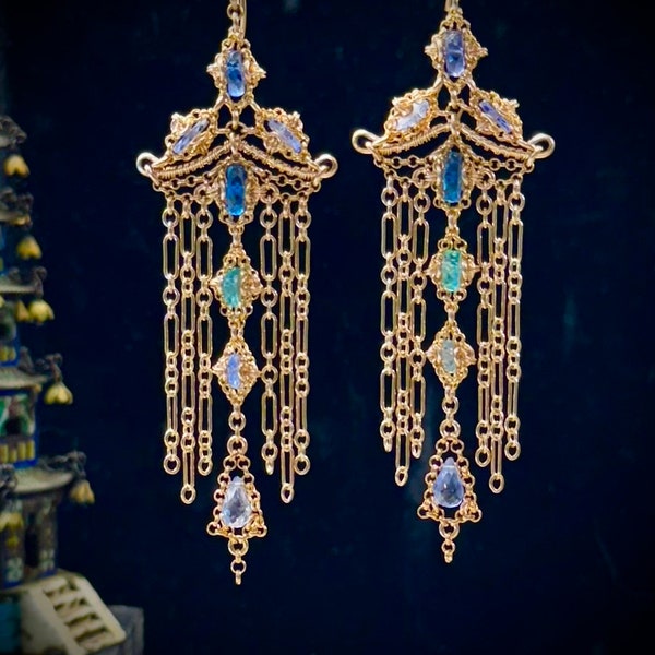 handmade chandelier earrings