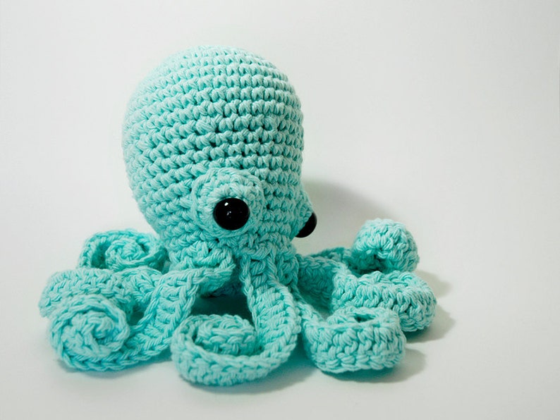 PATTERN CROCHET Octopus Amigurumi Stuffed Toy image 2