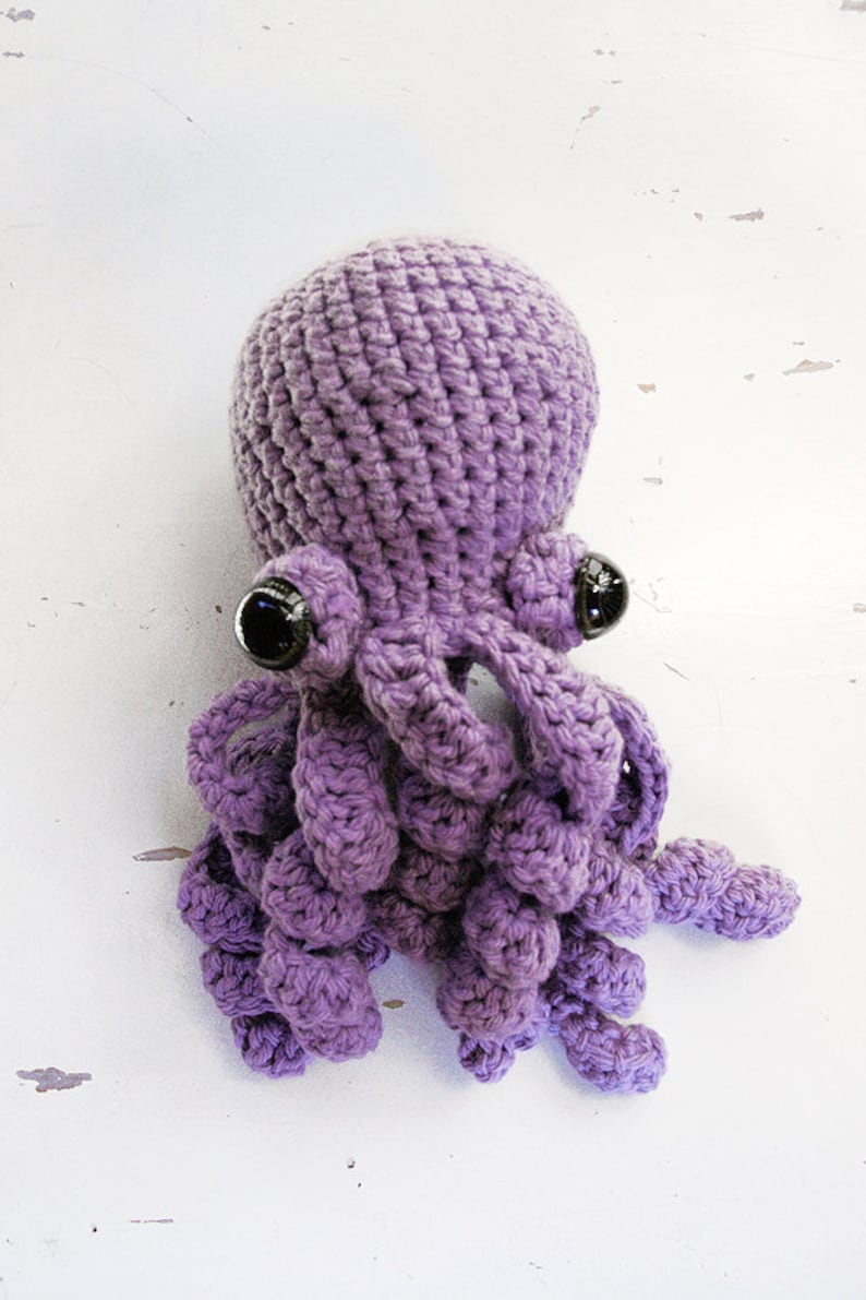 PATTERN CROCHET Octopus Amigurumi Stuffed Toy image 4