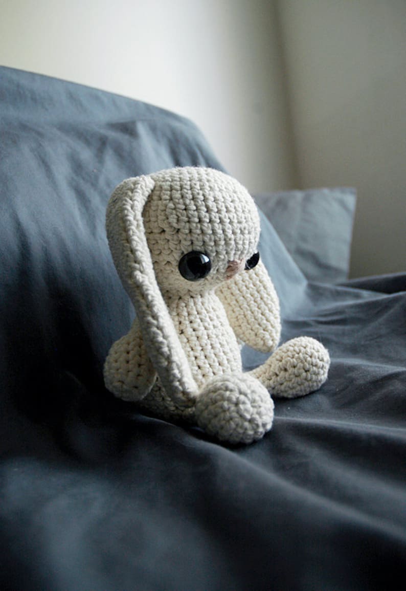 PATTERN Crochet Bunny Amigurumi Stuffed Toy image 2