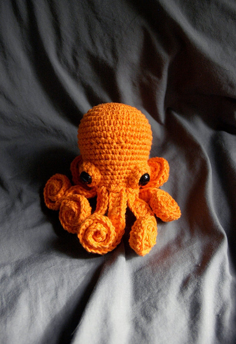 PATTERN CROCHET Octopus Amigurumi Stuffed Toy image 3