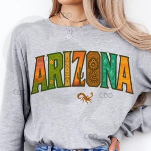 arizona png, état du désert png, art mural arizona, clipart cactus, scorpion png, chemise arizona, impression tribale, sublimation az, png sud-ouest