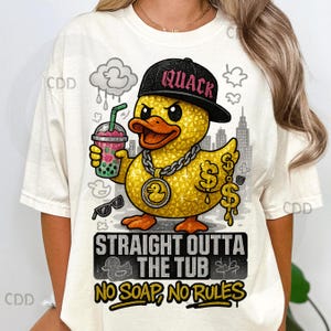 gangster eend png, hiphop eend clipart, grappig thug duck ontwerp, urban duck png, bubble tea duck kunst, streetwear eend afbeelding, bling duck