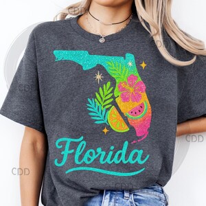 florida png, tropischer Zustand png, Glitter Florida png, Zitruspalme png, Florida Wand Kunst png, Hibiskus png, Sommerzustand png, Strand Vibe