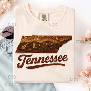Tennessee State png, glitter Tennessee png, country western png, cowboylaars png, zuidelijke trots clipart, rustieke staatskunst, muziekstad png