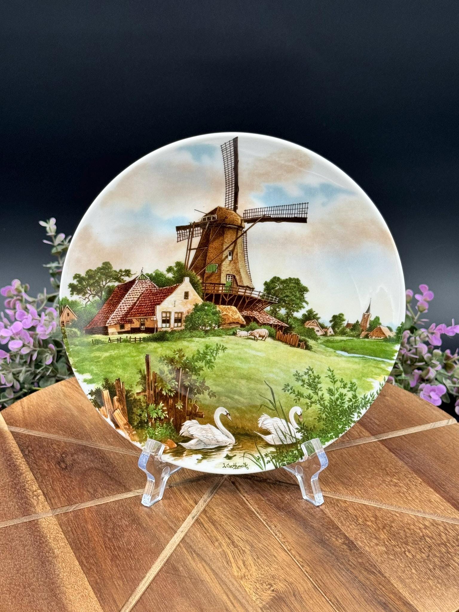 Vintage Dutch Plates - Etsy