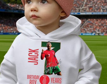 Kids Soccer Hoodie: Birthday Gift for Young Fans,New 2026