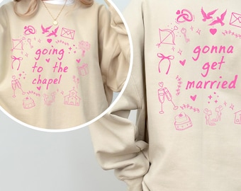 Bride Sweatshirt: Bridal Shower Party Shirt, Bachelorette Gift