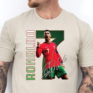 Cristiano Ronaldo Kids Soccer Tee: Custom Youth Sports Birthday Outfit