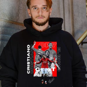 Cristiano Ronaldo CR7 Sweatshirt: Unisex Football Fan Apparel