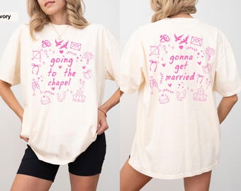 Comfort Colors Bride T-Shirt: Bachelorette Party Tee