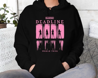 BLACKPINK DEADLINE HOODIE パーカー Mサイズ ピンク BLACKPINK