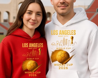 LA 2026  International Soccer Hoodie – USA Soccer Fan Souvenir