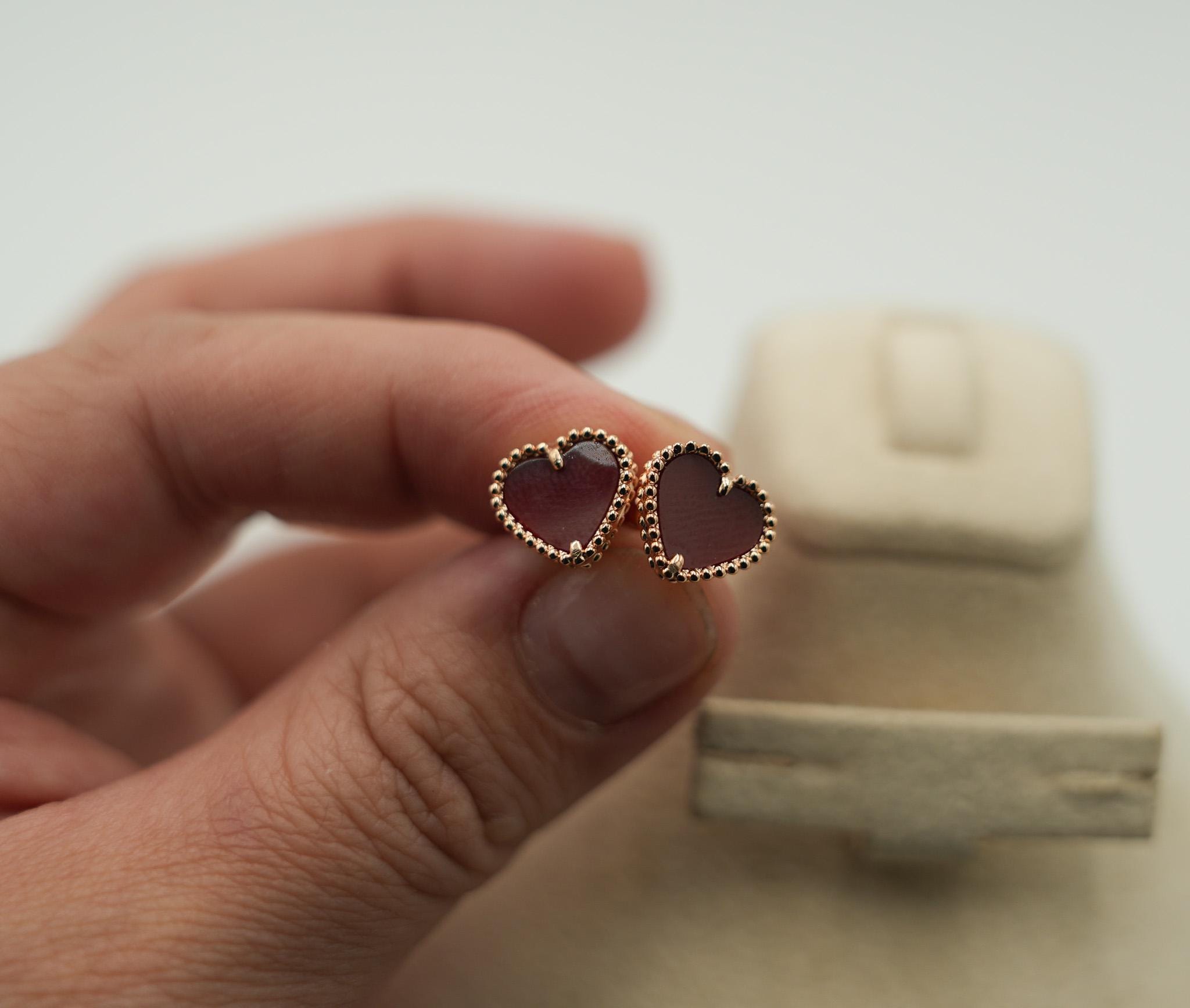 ◆VINTAGE HOLLYWOOD◆ Twotone Heart Earrings VH2479EA010M EXCLUSIVELY OURS! Sterling Silver Double Filigree Heart Drop