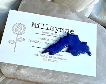 Lake Superior Lapel Pin