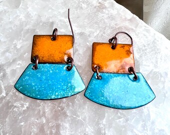 Hinged Artifact Earrings