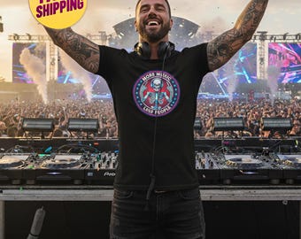 More Music Less People T-Shirt, DJ Gift, Concert Tee