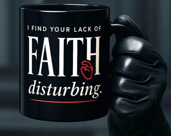 Darth Vader Coffee Mug – Star Wars Quote, Geek Home Decor