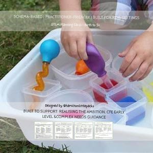 STEM Schema Karten | Geburt bis 5+ | Frühe Jahre Aktivitäten | CfE | Die Ambition verwirklichen | Digitaler Download