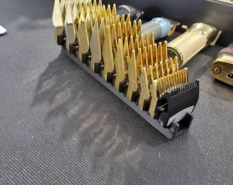 Suporte para guarda-máquina Wahl Clipper: organizador de estação de barbearia, design minimalista