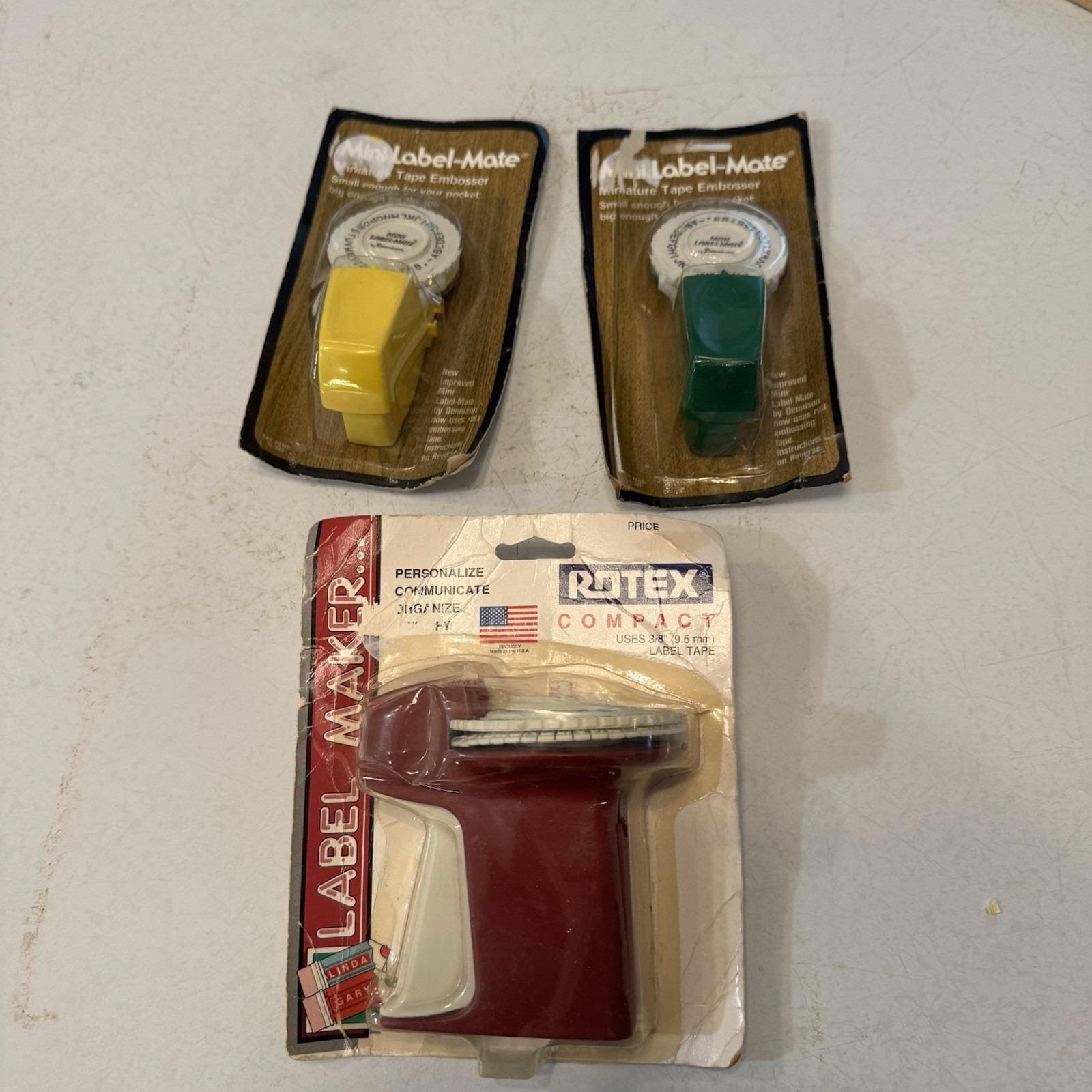 Rotex Label Maker - Etsy