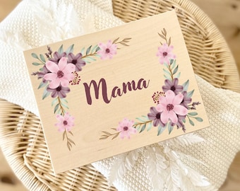 Geschenk Mama Erinnerungsbox Geburtstagsgeschenk Muttertag Geburtstag Weihnachten Weihnachtsgeschenk Mutter Geschenkbox Holzkiste Mami Danke