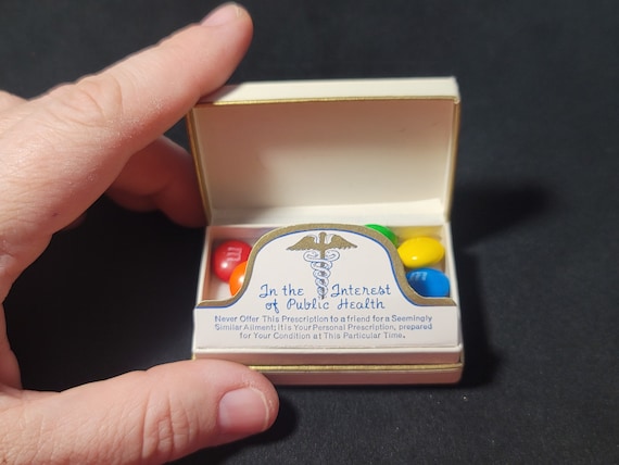 Vintage Pharmacy Box 1950s, Salt Lake City, Utah, HEINZ APOTHECARIES, cardboard pill box, upcycle gift box