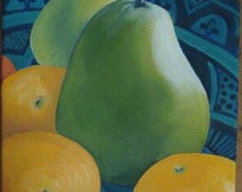 still life with pears