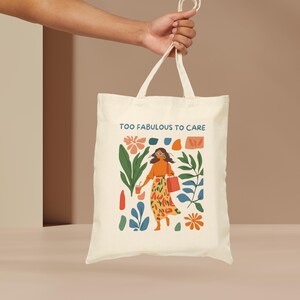 Cotton Canvas Tote Bag - Eco-Friendly Shopping Bag, Stylish Gift for Her, Reusable Grocery Tote, Perfect for Everyday