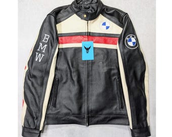 BMW Motored レザージャケット ライダース バイク レーシング 中古・古着通販】BMW MOTORRAD (ビーエムダブリューモトラッド) レザー