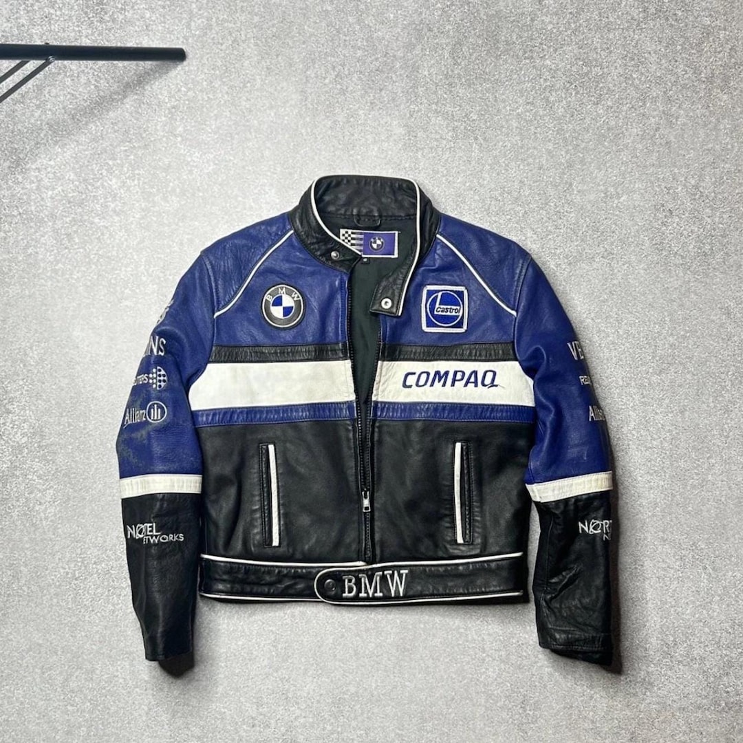 ジャケット・アウター bmwr New BMW Motorrad Motorbike Cowhide Leather Jacket BMW Compaq