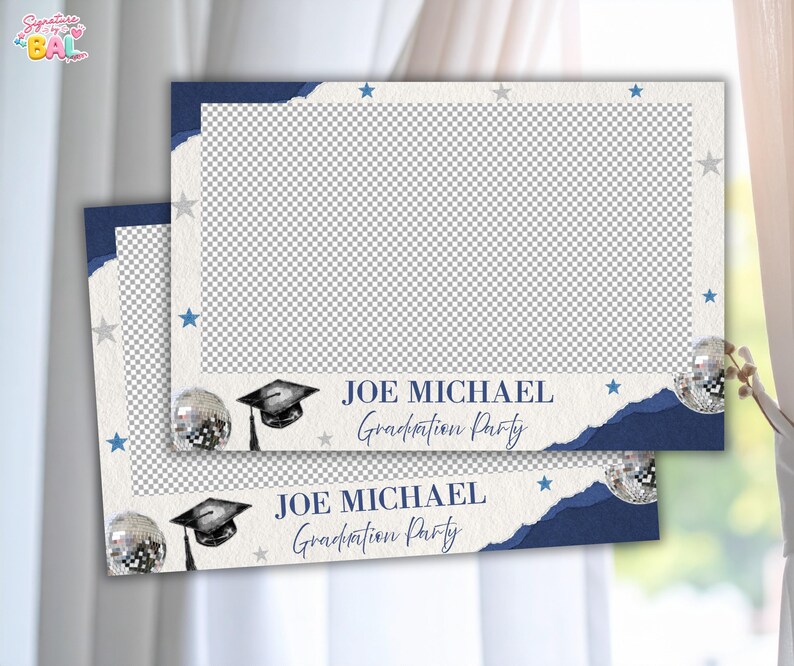 Graduation Photo Boot Design Graduation Photo Booth Template, Editable in Canva and PSD | Fun ...