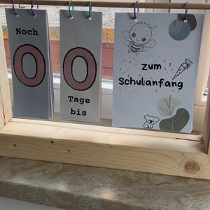 Countdown calendar for children