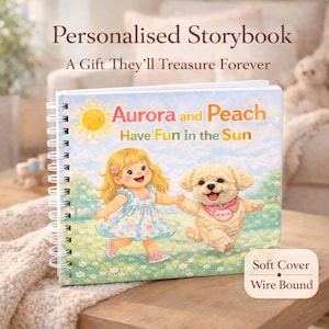 Storia commemorativa personalizzata per animali domestici / Libro di storie personalizzato per cani e gatti (con rilegatura a spirale)