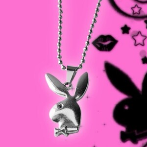 Playboy Mcbling Trashycore Y2K Ballbead Necklace