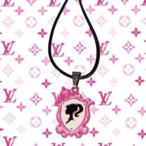 Black Braided Wax Rope Barbie Gyaru Y2K Mcbling Necklace