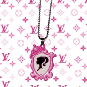 Barbie Gyaru Y2K Mcbling Rhinestone Ballbead Necklace