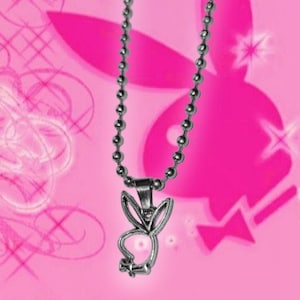 Playboy Mcbling Trashycore Y2K Ballbead Necklace