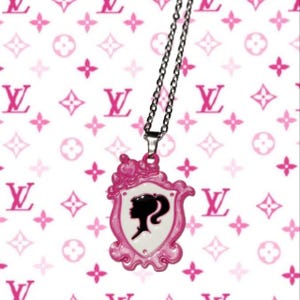 Barbie Gyaru Y2K Mcbling Rhinestone Necklace