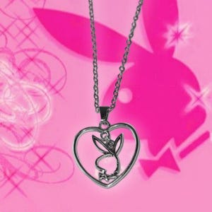 Playboy Mcbling Trashycore Y2K Necklace