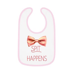 Baby Bib, Baby Girl Funny BIP, Infant Drool Cover, Newborn Feeding Accessory, Cute Shower Gift, Gender Reveal Present