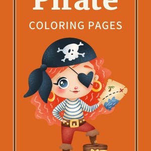 Personalized Pirate Coloring Pages for Kids – Fun Pirate Adventure Activity Book | Printable Coloring Sheets for Boys & Girls