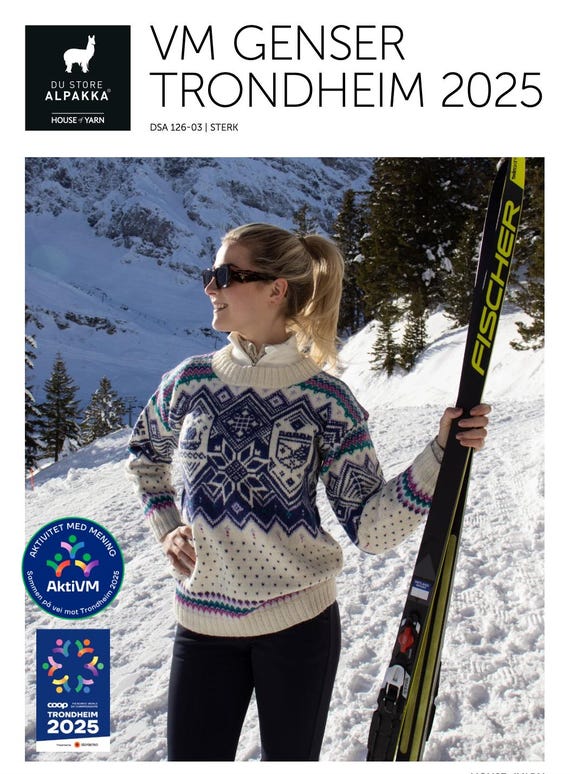 The Authentic Traditional Norwegian WORLD CHAMPIONSHIP SWEATER